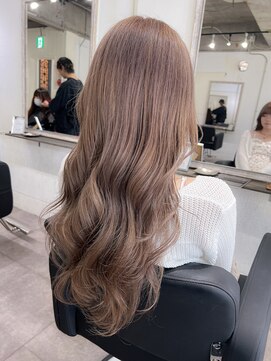 カフカ(CAFCA) ラベンダーブロンド/ベージュカラー