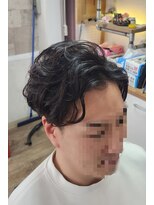 ヒルマ ヨルマ(HIRUMA/JORMA)&nbsp;ツーブロパーマスタイル