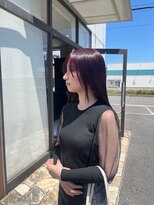 ジールステージ スリー(ZEAL STAGE-3) 髪質改善カラー×イルミナカラーピンクラベンダー暖色