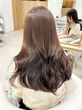 ノエシキカ(noe sikika) 韓国サラ艶ロング×透明感カラーE92