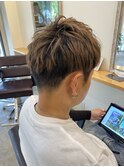 メンズナチュラルツーブロック