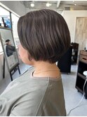 20代30代40代◎ 魅力倍増カールセミディダークグレージュ