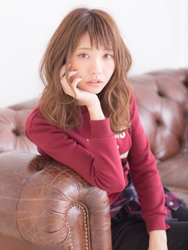 ヘアーズ ベリー 新金岡店(hairs BERRY) 束感ミックスのウェーブがスイートな魅力を発揮