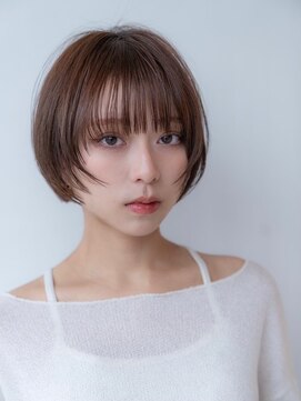 ハバナ 天神(HAVANA) 20代30代大人美人ショートボブ/小顔ショートヘア/マロンベージュ