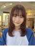 【中山栞、平日限定】カット＋カラー＋水トリートメント