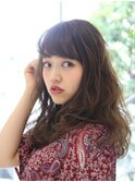 ■厚めバングウェーブパーマ大人フェミニンM.SLASH自由が丘23-8