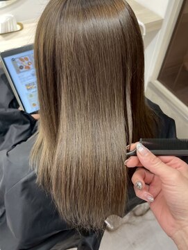 髪質改善/縮毛矯正/ツヤ髪/艶髪/サラサラヘア/大人女性/透明感