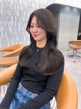 ロンド ブランシュ 錦糸町北口(Lond blanche) ★ 似合わせカット韓国 メルティカラーフェミニンロング