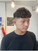 メンズカットフェードスキンフェードメンズパーマ