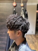 エクファフォーメン(EX-FA FOR MEN)&nbsp;サーフカール/スパイキーショート/ブルーブラック/瀬田