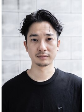 レタッチ バイ フィフス 天神大名(RETOUCH by fifth) 天神メンズパーマフェザーパーマシャドウパーマセンターパート