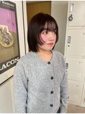 黒髪/オリーブグレー/小顔/ココアベージュ/津田沼駅