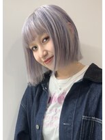 カシェル トウキョウ(Cashel Tokyo)&nbsp;ブリーチ2回～デザインカラー/ボブ