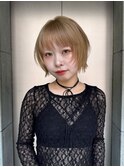 ボブウルフ/ウルフカット/ショートボブ/レイヤーボブ