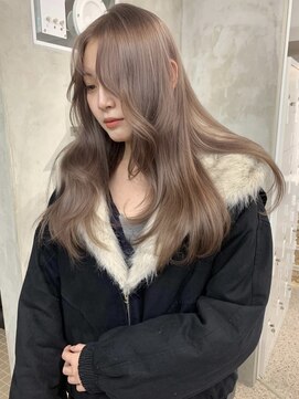 ペレ アネックス 大阪梅田茶屋町店(PELE ANNEX) 着物ヘア/ダークアッシュ/ミディアムレイヤーカット/梅田