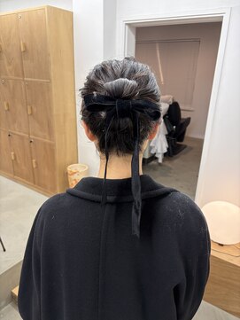 バド(bado) ボブのアップスタイル