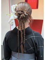 ゾーイダイミョウ(ZOEY daimyo) 大名 卒業式ヘアセット レイヤーカット