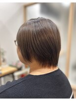 ルーム(room) サラサラヘアショートボブ★ナチュラルブラウンカラー