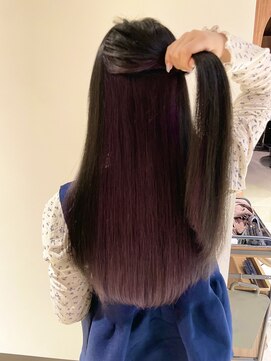 シーインフィニート 銀座店(C∞) 艶めきラベンダーストレート【銀座/築地/新富町】