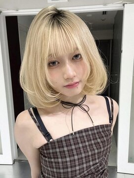 ジーナリア(Xena ria) 《衣織》ハイトーン/レイヤー/ボブ