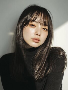 ハーツオオサカ(HE:ARTS OSAKA) 韓国美人見え黒髪ロング [韓国ヘア/韓国メイク/韓国]