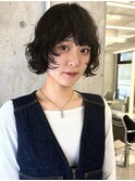 ボブパーマ/ボブ/パーマ/なんば/担当者平井