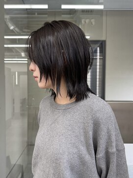 ゴートゥデイ 福岡大名Bellus店(GO TODAY) ウルフカット/ウルフレイヤー/中性ウルフ/ハッシュカット