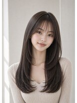 ルーウィン(LE WIN)&nbsp;20/30/40代にオススメ 大人カワイ/大人ストレートレイヤー