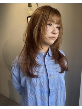 ソワ バイ ルシル(SOIE by Lucile) ミディアムレイヤーカット　ハッシュカット　福島市