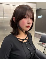 サンドナル 鹿児島天文館(sand NALU)&nbsp;ハッシュカット/グレージュ/デザインカラー[鹿児島天文館]