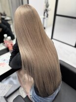 ラムシェール(LamChele)&nbsp;ホワイトミルクティーグレージュ×ケアブリーチカラー