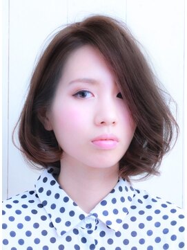 リプ(Lipu) 白髪染め　エアリーボブ　オーガニックカラー