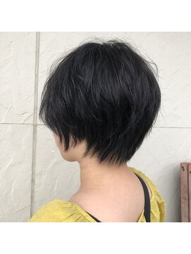 ポレン ドレッサーズ(Pollen Dressers) カラー規定が厳しくてもOK◎40代50代 透明感抜群ショートヘア