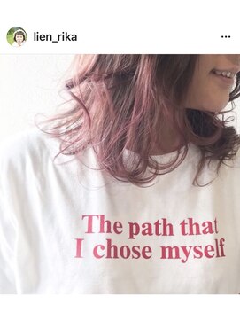 リアン(Lien) ピンク系カラー