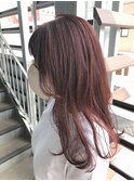艶髪ピンクベージュ(ブリーチなし)