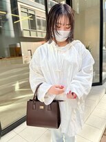 ユーア(yuur.)&nbsp;切りっぱなしボブ×顔まわりレイヤー