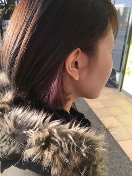 リコ(rico.) インナーカラー ラベンダーピンク