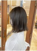 切りっぱなしロブ×グレージュ【町田/町田駅】