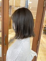 ネオリーブ クタ 町田店(Neolive kuta)&nbsp;切りっぱなしロブ×グレージュ【町田/町田駅】