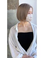 ウムラウト(Umlaut by jena frame)&nbsp;ミルクティー×ミニボブ