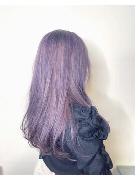 ヘアデザイン エソラ(hair design esora) ブルームーンラベンダー