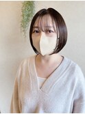 透明感やわらかボブ@伊達　12/31