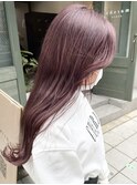 韓国風ピンクhair★学生さん大人気！ピンクアッシュ