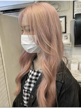 ディア(.eer) 【ダブルカラー】ピンクベージュ