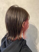 ヌーベルバレ(Nouvelle Vallee)&nbsp;イヤリングインナーカラー/ピンクカラー/ハイライト/ブリーチ