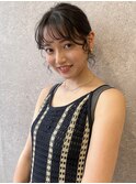 三軒茶屋_ヘアアレンジ_ヘアセット_浴衣_アップスタイル_小顔