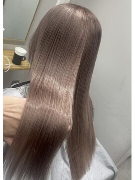 リグ 横浜(Lig.) 髪質改善/ストレートヘア/アースカラー/縮毛矯正/ベージュカラー