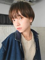 ディッセンバー 神宮前(December)&nbsp;グレーベージュ/ベージュ/前髪パーマ/U24/ケアブリーチ/渋谷