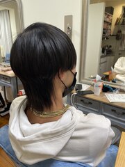 髪質改善で作るマッシュウルフ(^▽^)/
