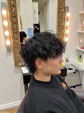 コワファースト  させぼ五番街店(COIFF1RST) ウルフ×波巻きパーマ☆